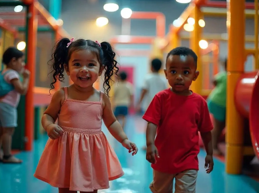 Take Kids On Rainy Days to indoor play ground toronto