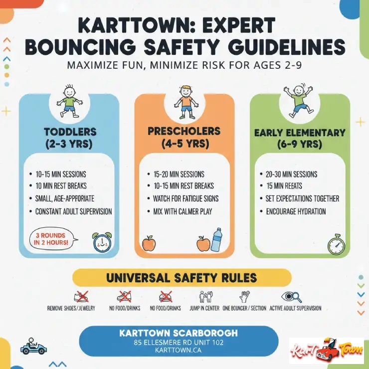 Infographic How Long Should Kids Bounce