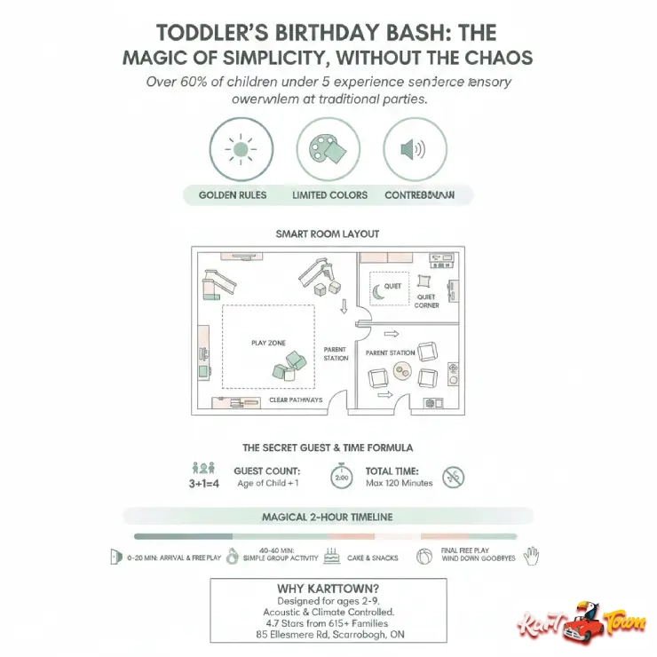 Infographic Toddler Birthday Party Room Ideas That Don’t Overwhelm Little Kids