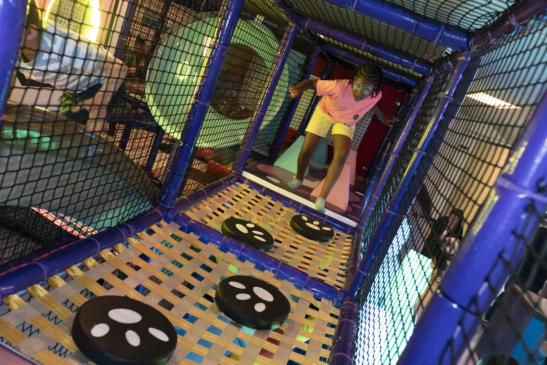 Indoor playground at Kart Town