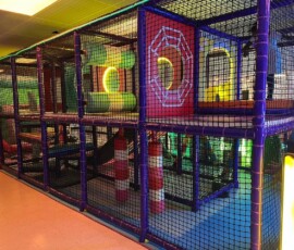 Climb, crawl and explore our giant multi-level soft play playground. Giant multi-level soft play structure at Kart Town